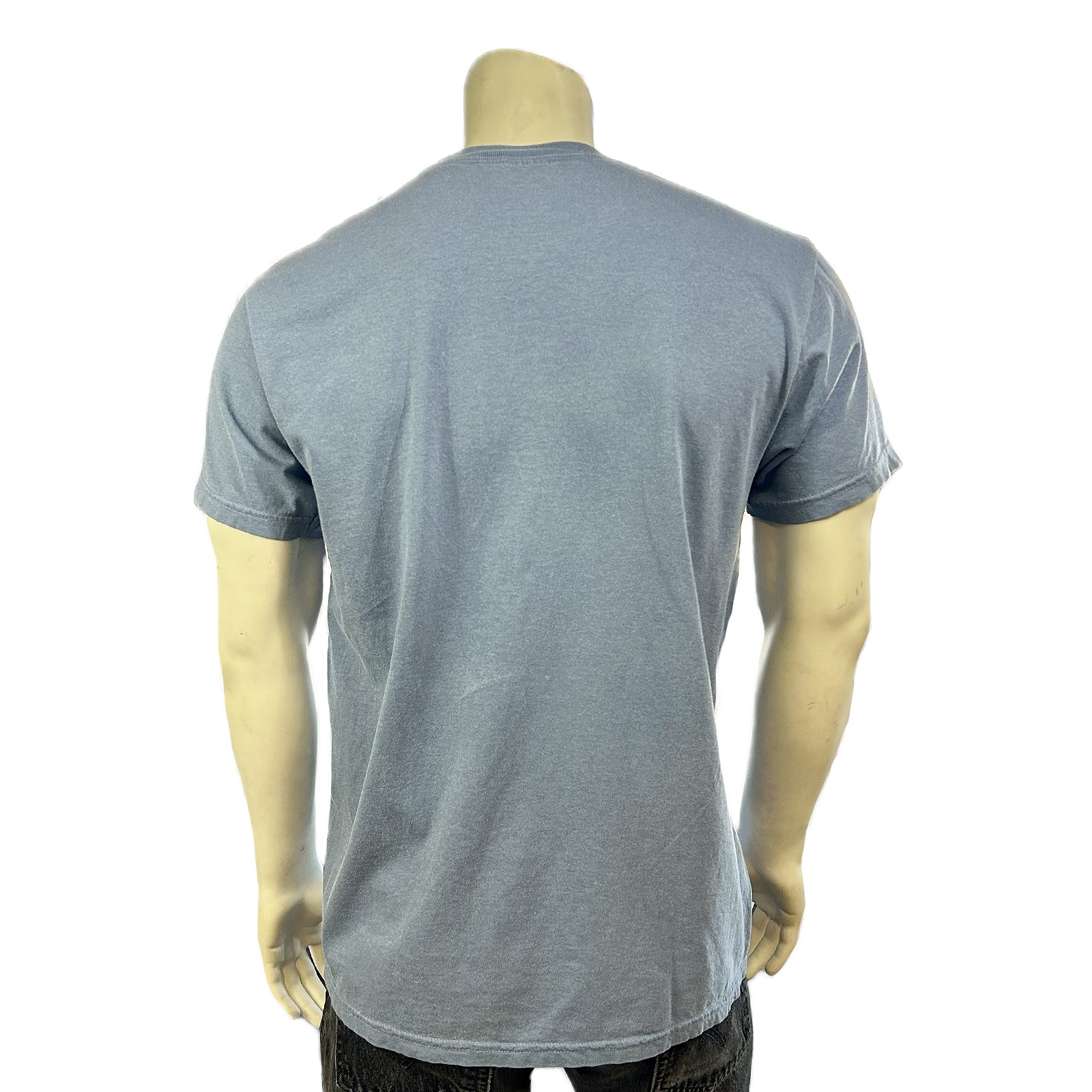 Men's Denim  Rockmount Bronc 100% Cotton Western T-Shirt - Rockmount