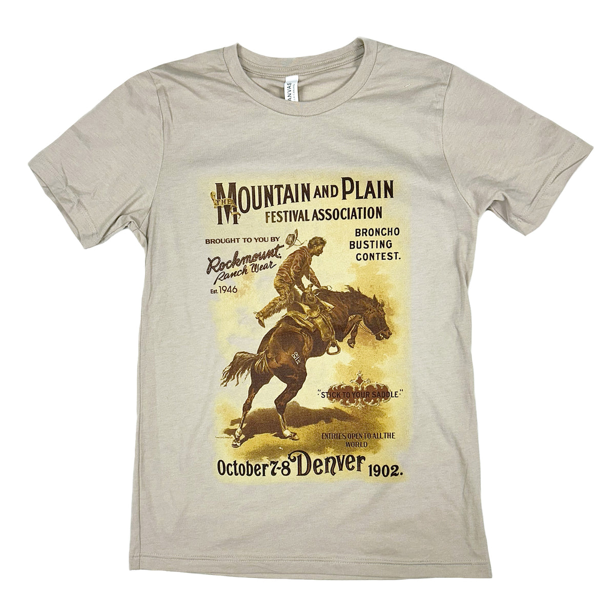 Men's Granite Mountain & Plain Festival Association Western T-Shirt - Rockmount