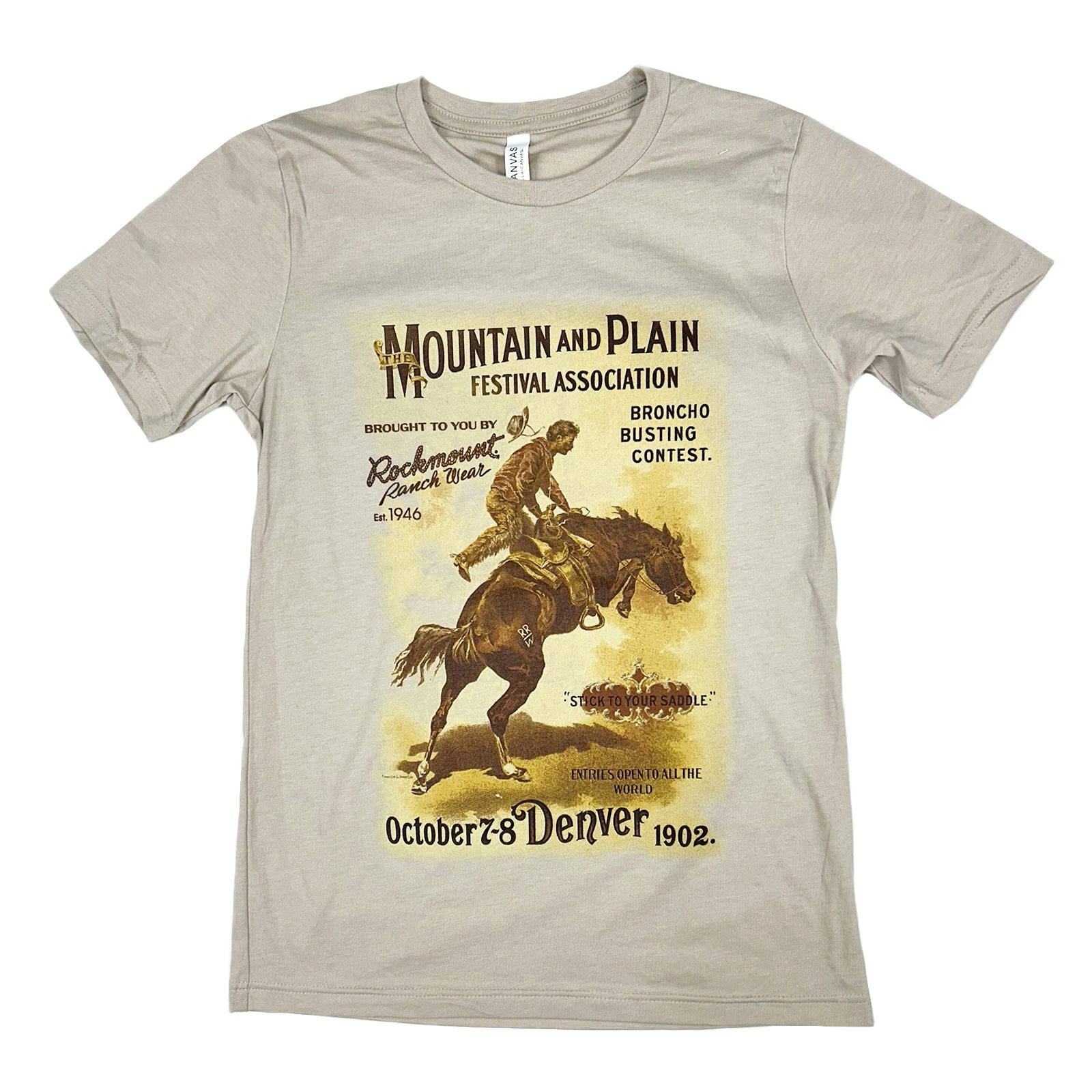 Men's Granite Mountain & Plain Festival Association Western T-Shirt - Rockmount