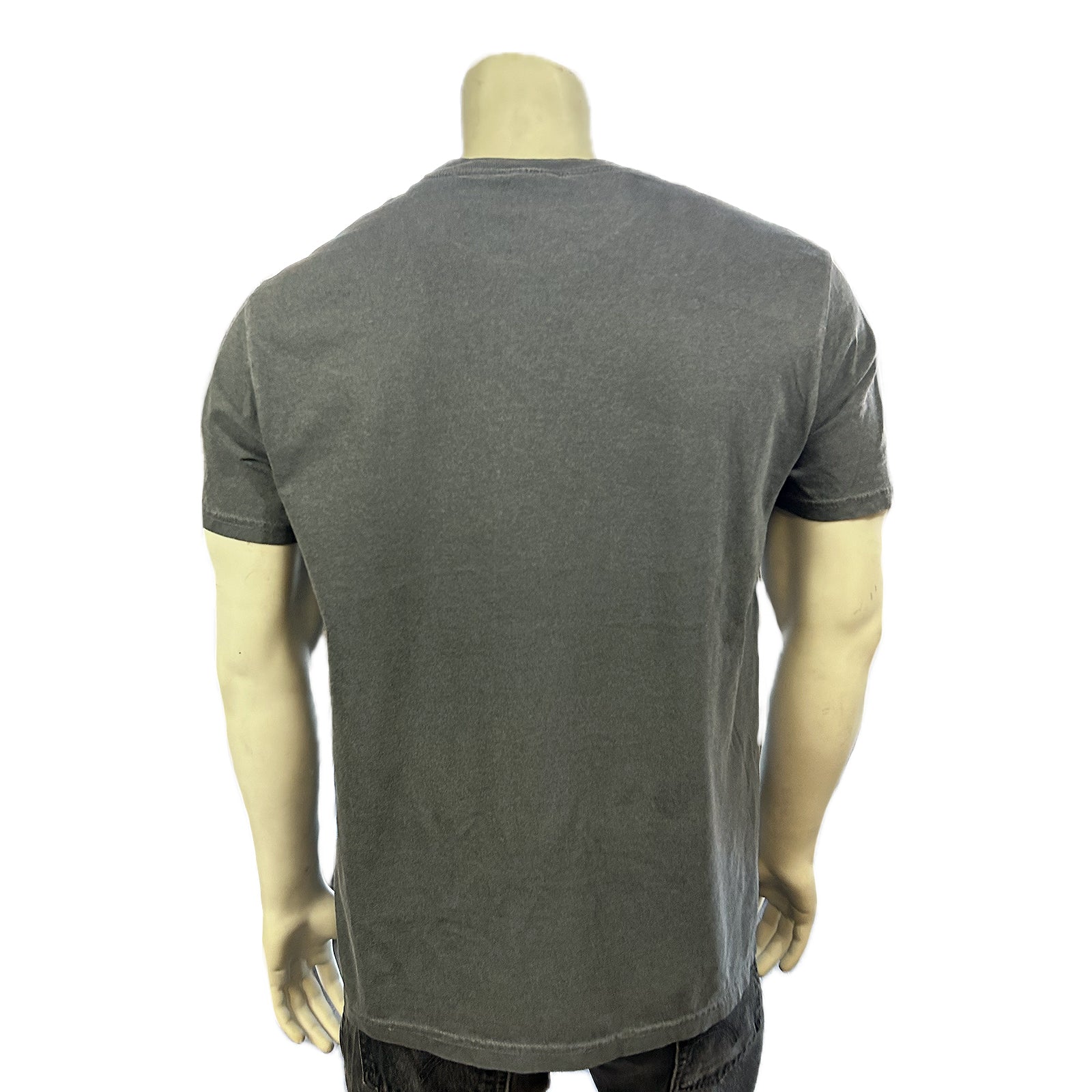 Men's Charcoal 100% Cotton American Bison Western T-Shirt - Rockmount