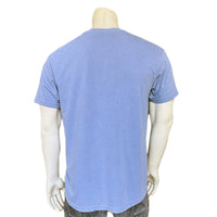 Men's Blue 100% Cotton Chief Western T-Shirt - Rockmount