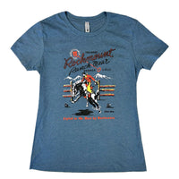 Women's Denim Rockmount Bronc Western T-Shirt - Rockmount