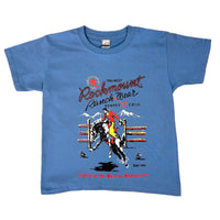 Kid's Rockmount Denim Bronc 100% Cotton Western T-Shirt - Rockmount