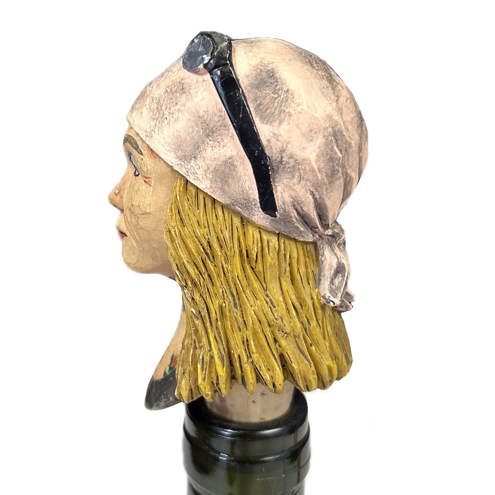 Highway Rose Biker Western Wine Bottle Stopper - Rockmount