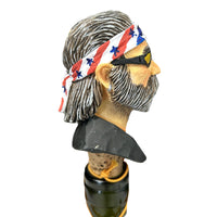 Road Warrior Biker Western Wine Bottle Stopper - Rockmount