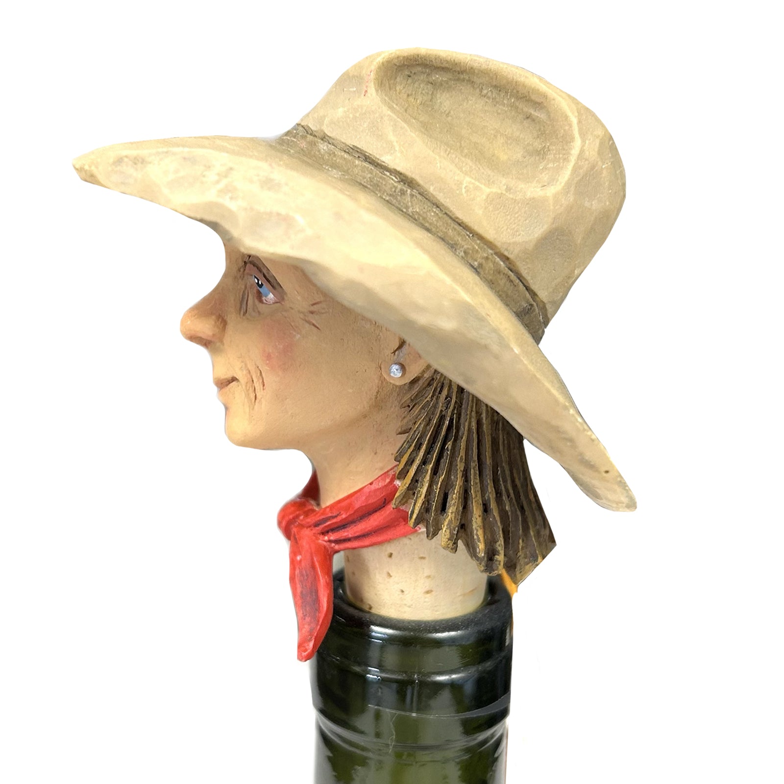 Cowgirl Dusty Darlin' Western Wine Bottle Stopper - Rockmount