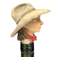 Cowgirl Dusty Darlin' Western Wine Bottle Stopper - Rockmount