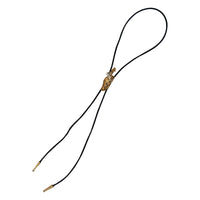 Gold Six-Shooter Pistol with Holster Western Bolo Tie - Rockmount