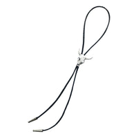 Ivory White Steer Skull Western Bolo Tie - Rockmount