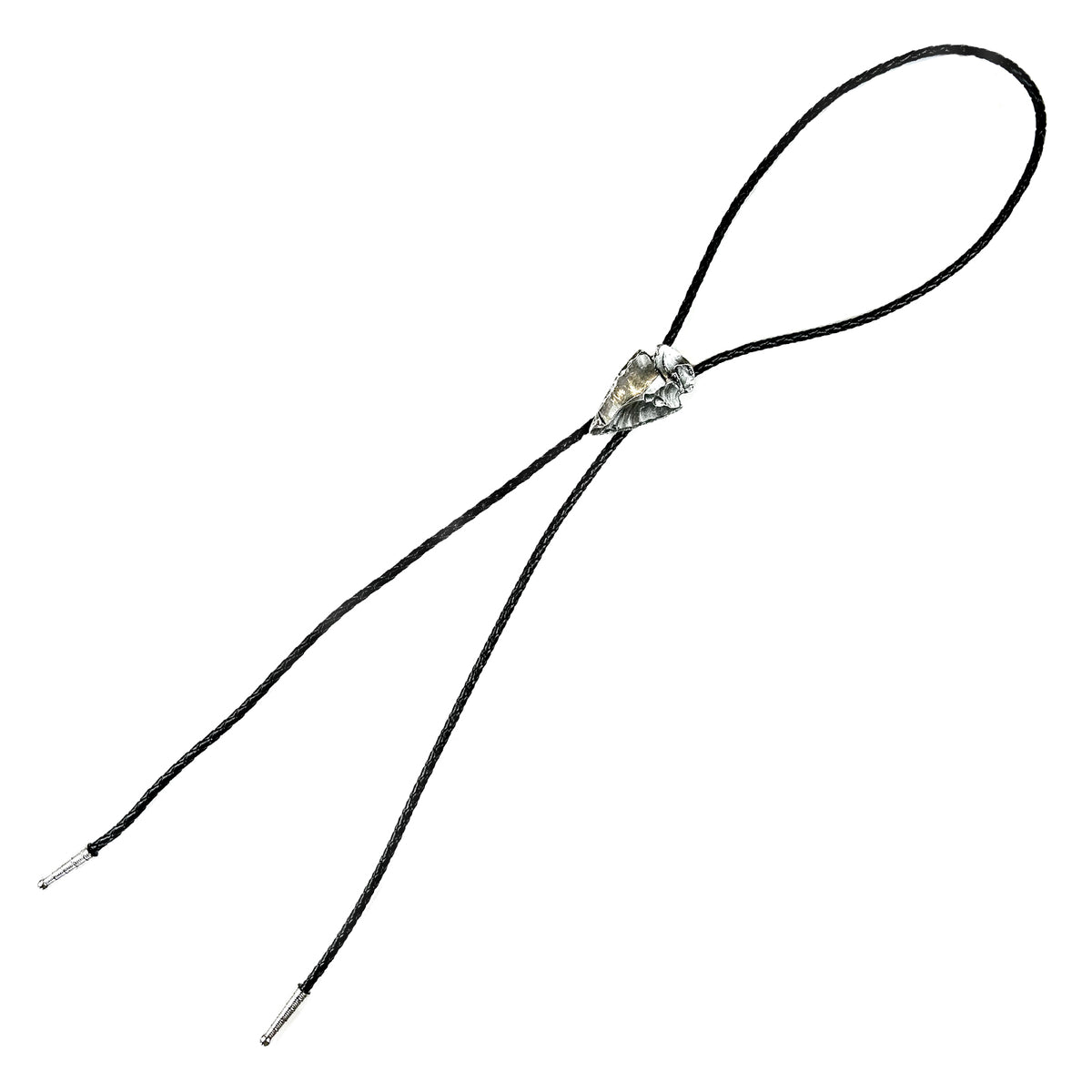 Carved Arrowhead Western Bolo Tie - Rockmount