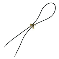 Brass End of Trail Western Bolo Tie - Rockmount
